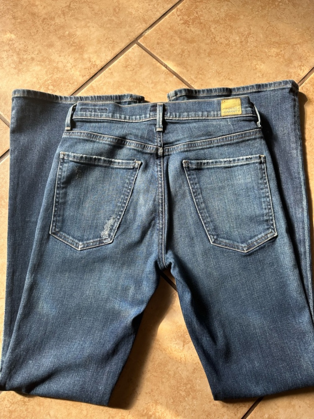 Citizens of Humanity x Anthropologie Fleetwood High Rise Flare Jeans sz 28 - Picture 11 of 11